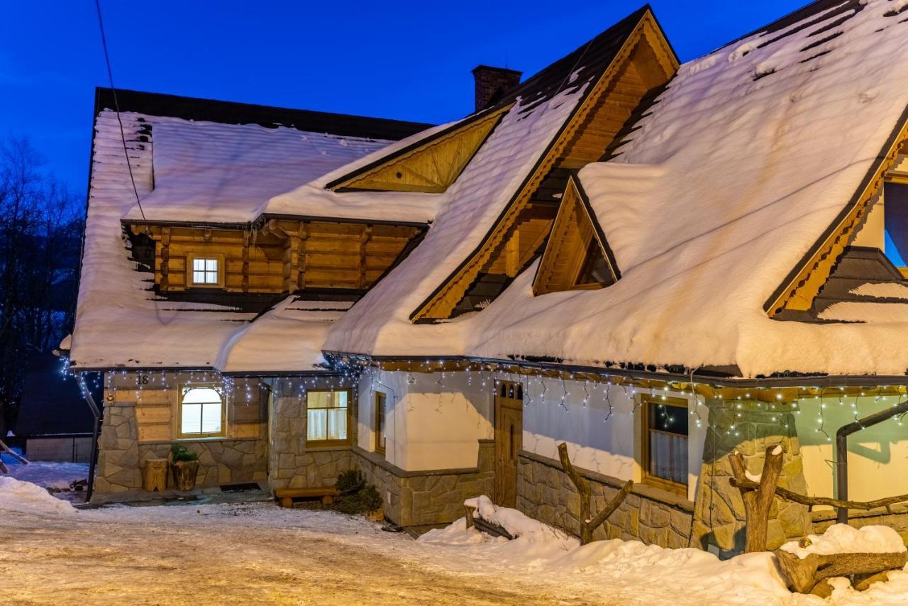 Apartamenty Willa Olsza Wood House & Mountain View & Sauna Zakopane Ngoại thất bức ảnh