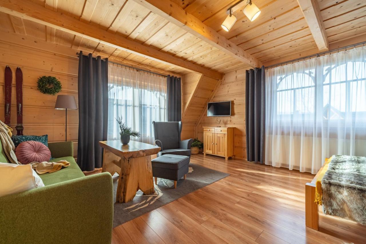 Apartamenty Willa Olsza Wood House & Mountain View & Sauna Zakopane Ngoại thất bức ảnh